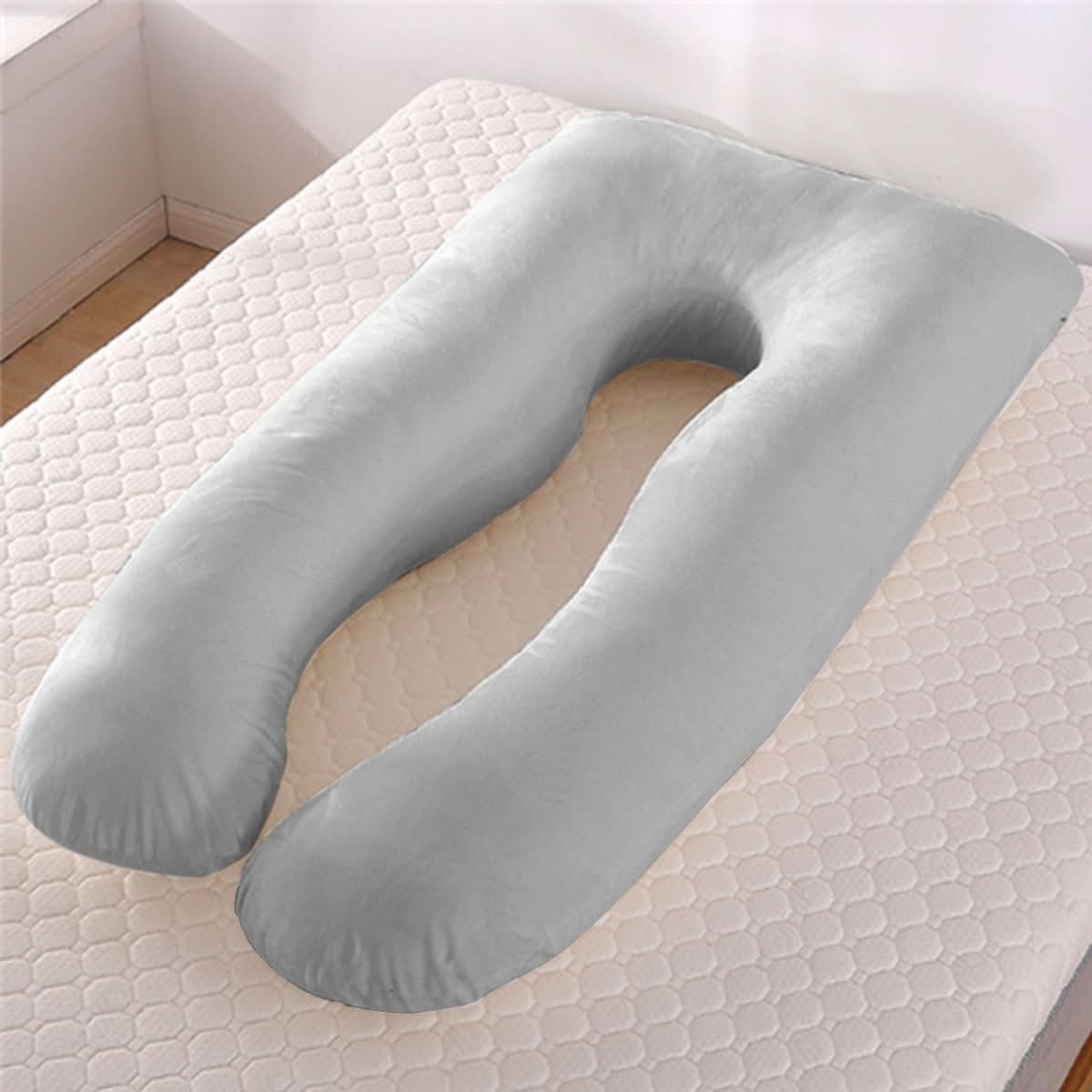 Summer Sleeping Support Pillow For Pregnant Women U Shape Maternity Pillows Pregnancy Ice Silk - Eshtree