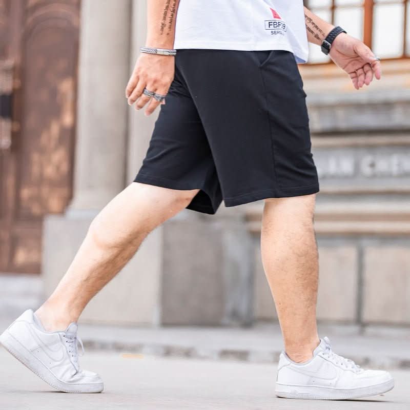 Summer Thin Straight Elastic Casual Shorts Men - Eshtree