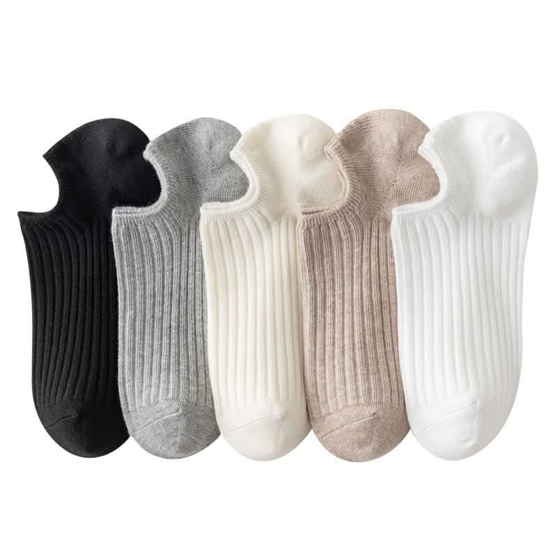 Summer Thin Women's Shallow Invisible Socks With Silicone Anti - slip Boat Socks - Eshtree