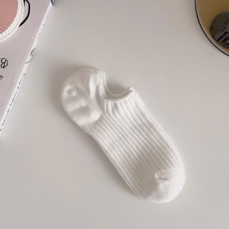 Summer Thin Women's Shallow Invisible Socks With Silicone Anti - slip Boat Socks - Eshtree