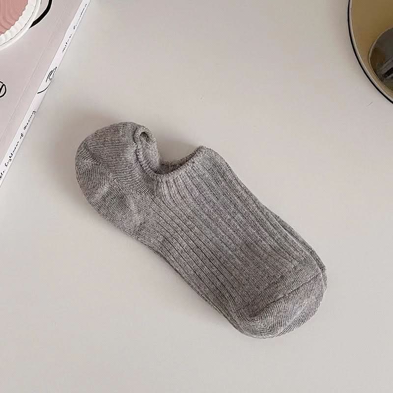 Summer Thin Women's Shallow Invisible Socks With Silicone Anti - slip Boat Socks - Eshtree