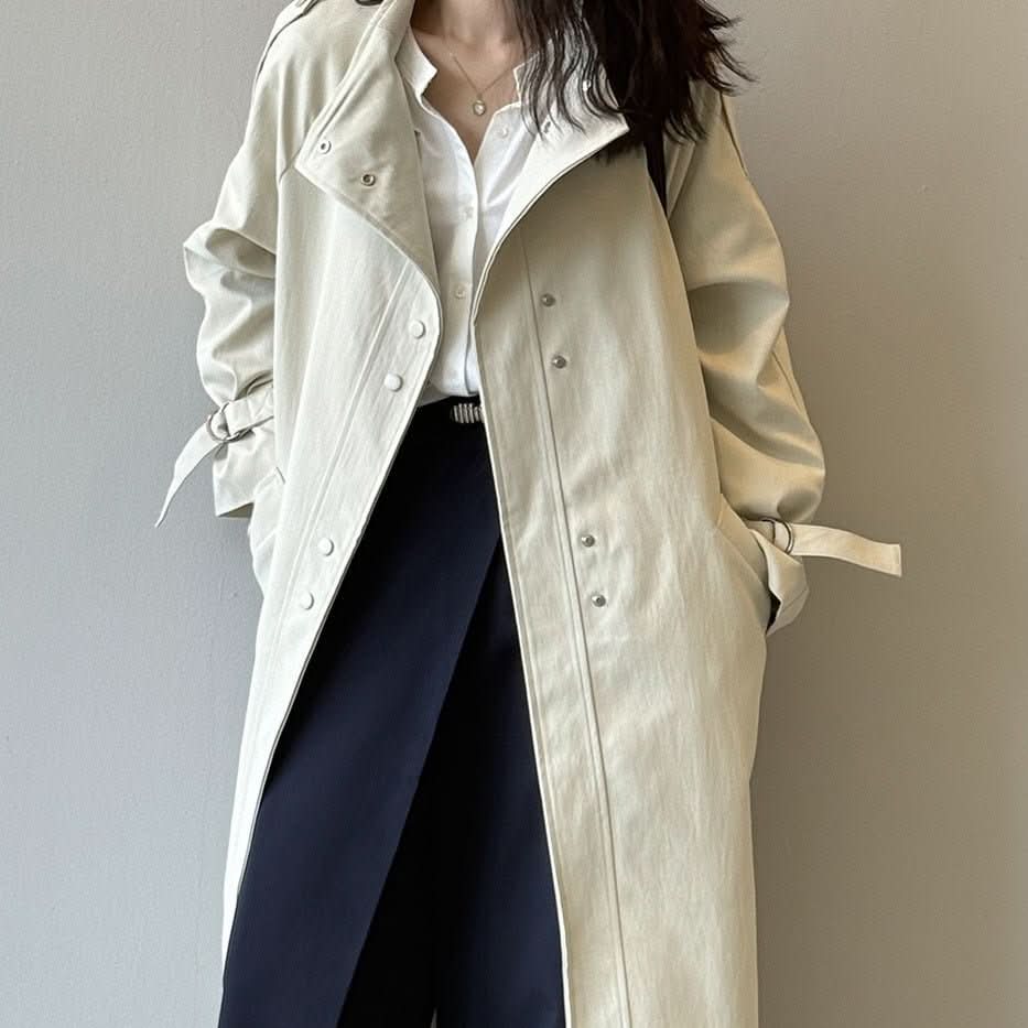 Temperament Commute Trench Coat For Women Autumn - Eshtree