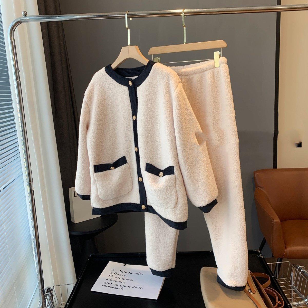 Texture Soft Glutinous Little Fragrant Pajamas Suit For Women - Eshtree