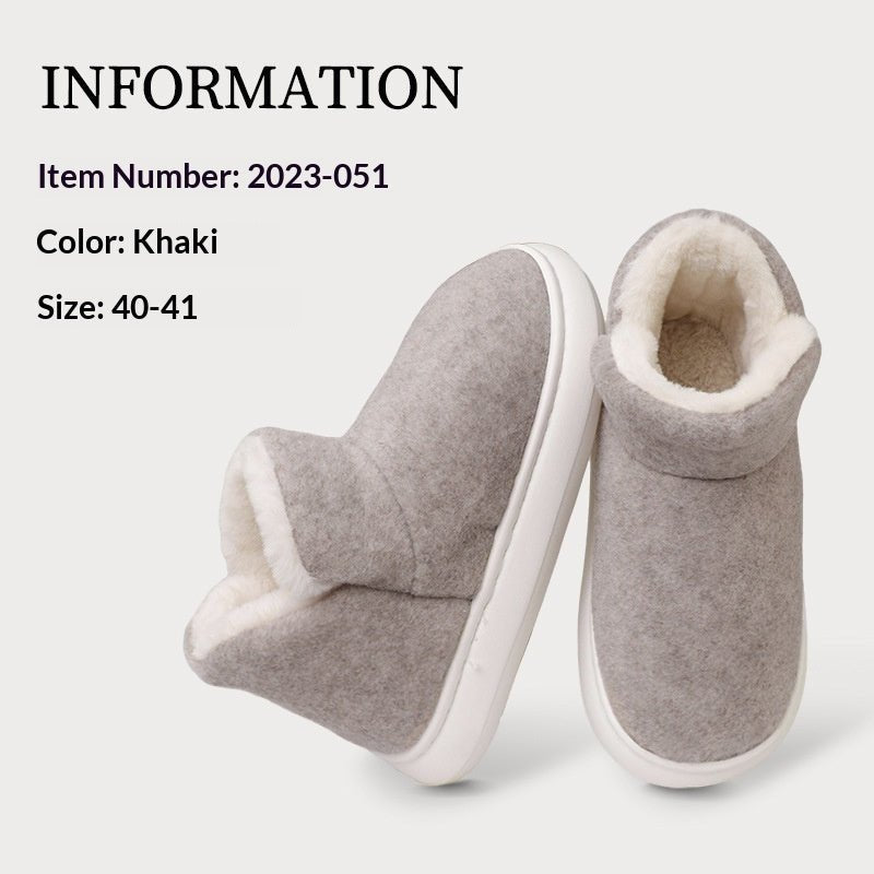 Thick - soled High - top Insulated Postpartum Shoes - Eshtree