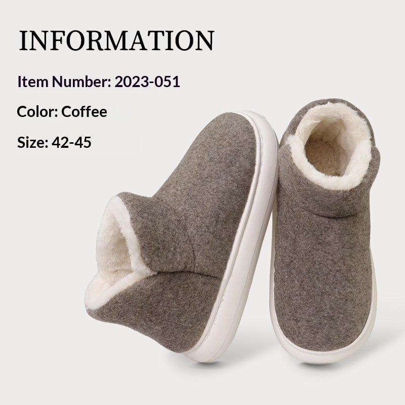 Thick - soled High - top Insulated Postpartum Shoes - Eshtree