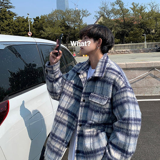 Thick Woolen Coat Men's Autumn And Winter - Eshtree