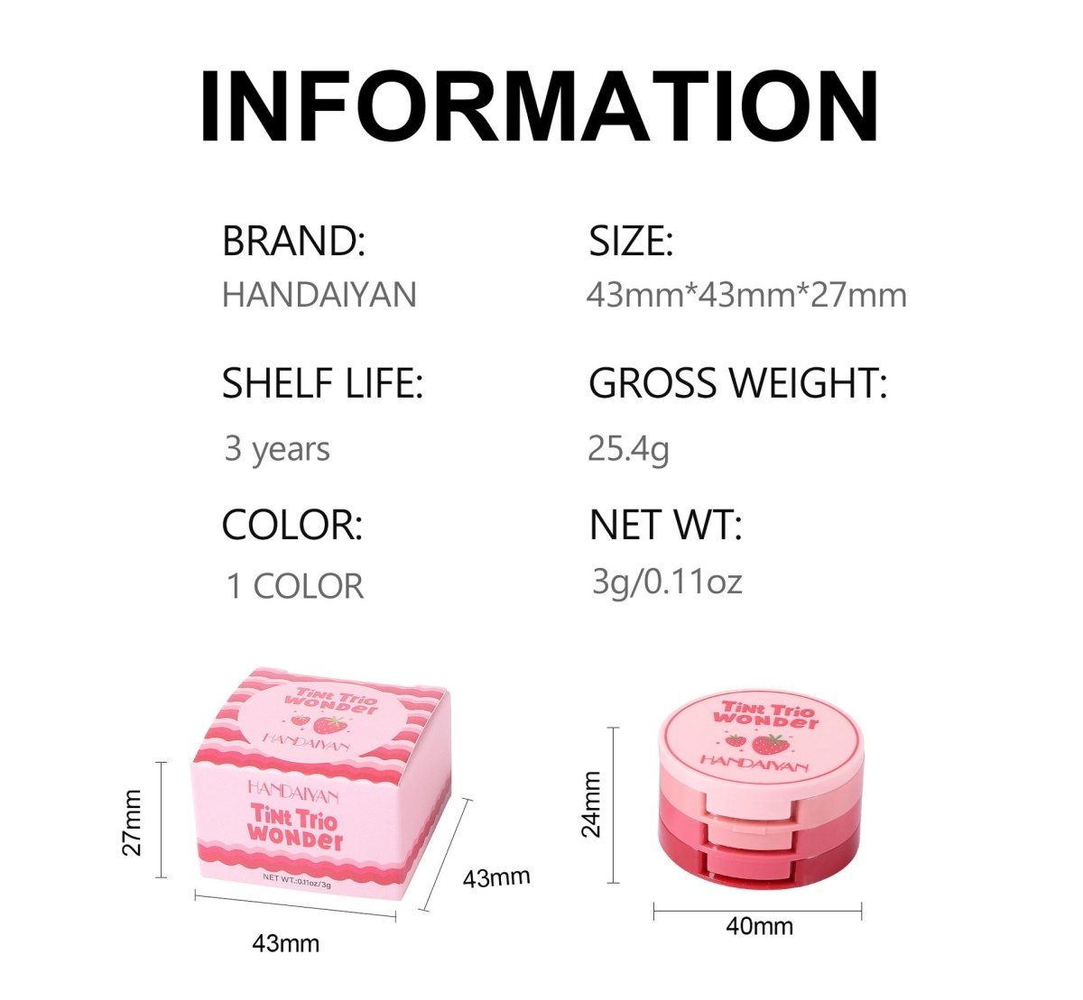 Three - color Blusher Plate Folding Repair Integrated - Eshtree