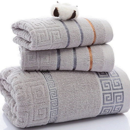 Three - piece cotton towel set - Eshtree