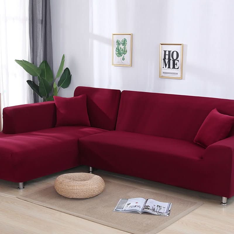 Tight Wrap Sofa Cover Elastic 2 Pieces Sofa Cover - Eshtree