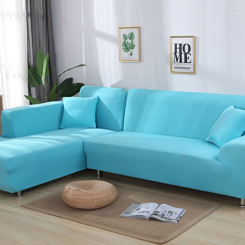Tight Wrap Sofa Cover Elastic 2 Pieces Sofa Cover - Eshtree