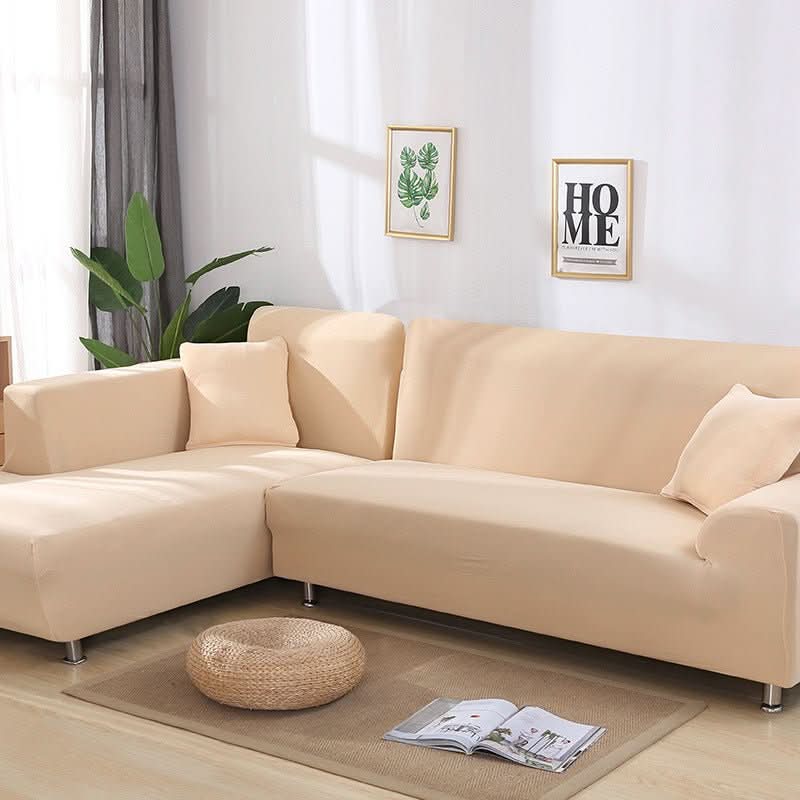Tight Wrap Sofa Cover Elastic 2 Pieces Sofa Cover - Eshtree