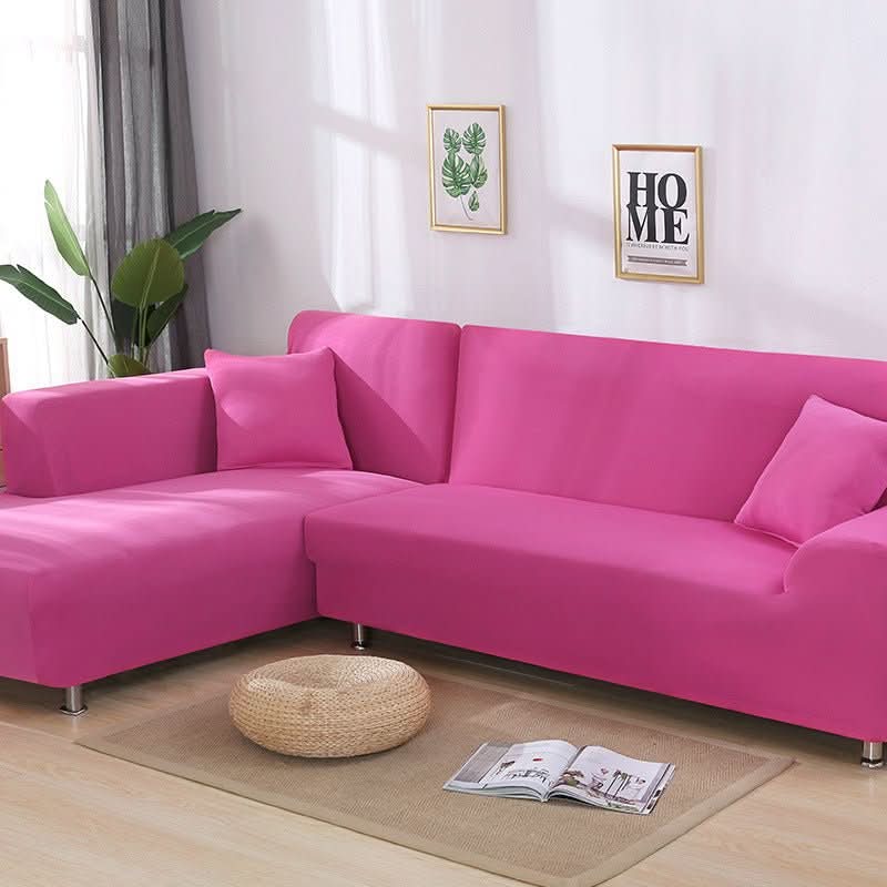 Tight Wrap Sofa Cover Elastic 2 Pieces Sofa Cover - Eshtree