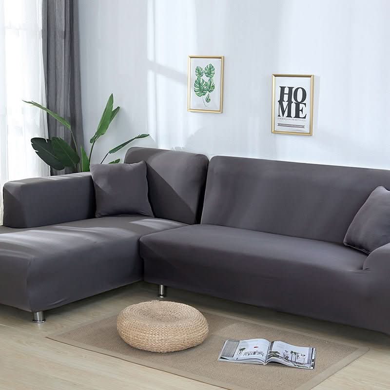 Tight Wrap Sofa Cover Elastic 2 Pieces Sofa Cover - Eshtree