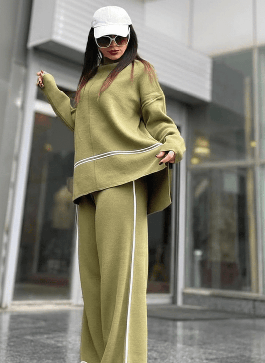 طقم كاجوال حريمي أنيق مناسب للمشاوير والخروج - Eshtree