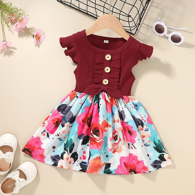 Toddler Kids Baby Girls Clothes Summer Girls Dress - Eshtree