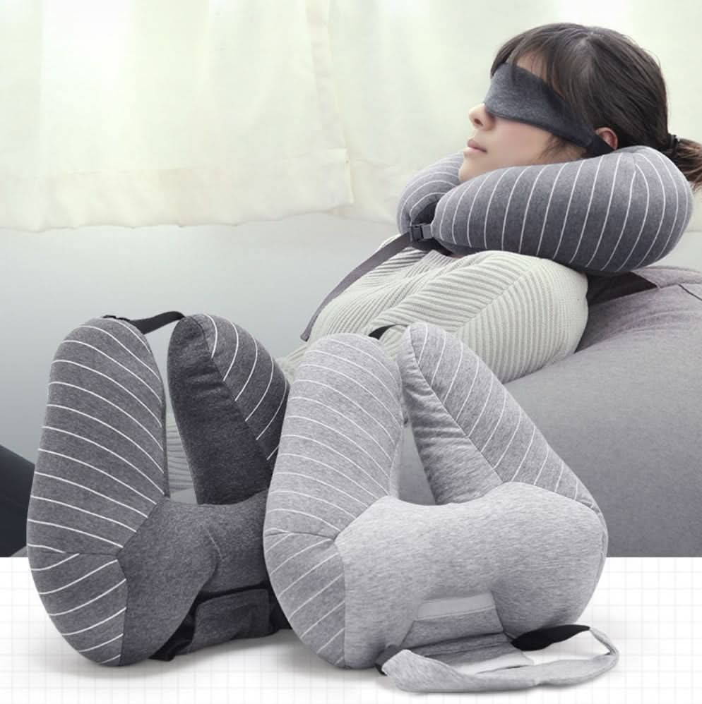 Travel pillow foam particle pillow u - shapedcervical neck pillow lumbar pillow - Eshtree