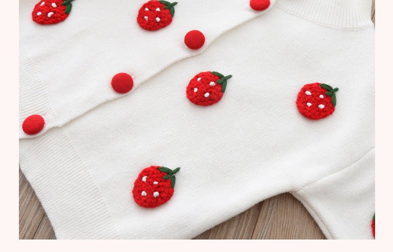 Two - piece Baby Girl Mink Wool Sweater Dress - Eshtree