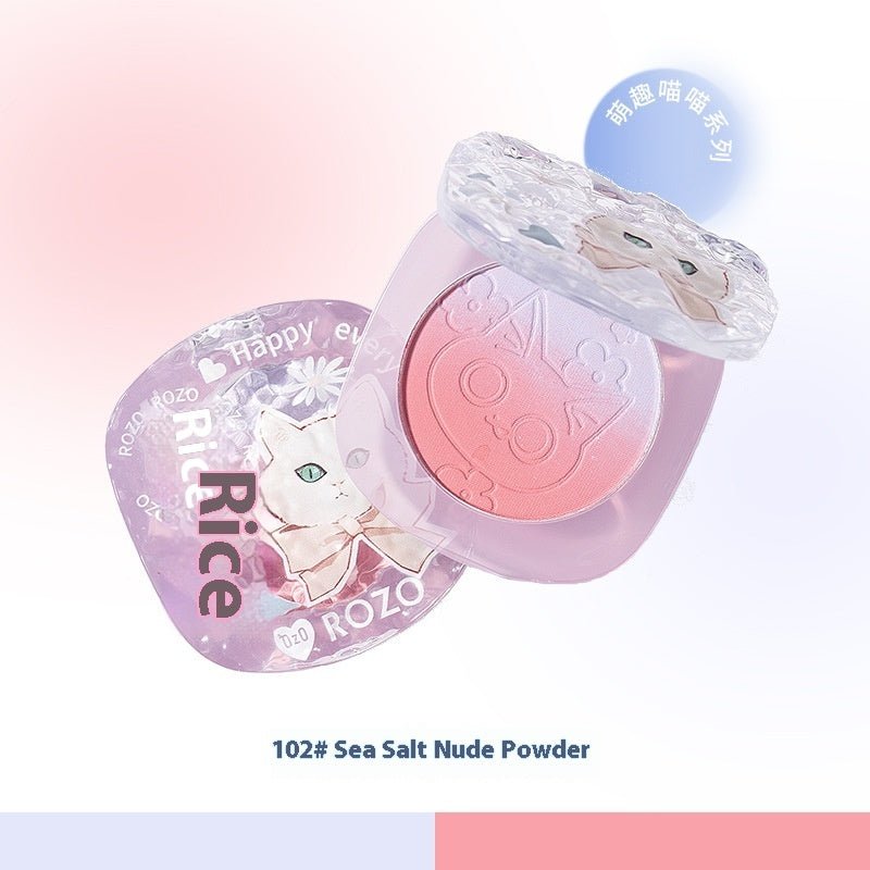 Two - tone Gradient Natural Brightening Matte Repair Blusher Plate - Eshtree