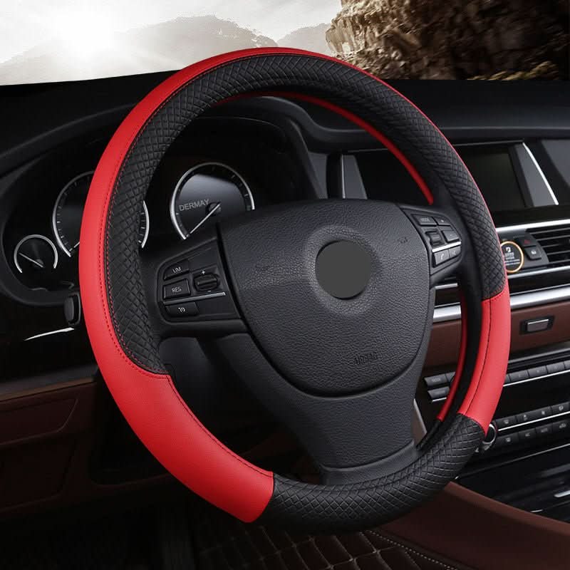 Universal Leather Car Steering Wheel Cover - Eshtree