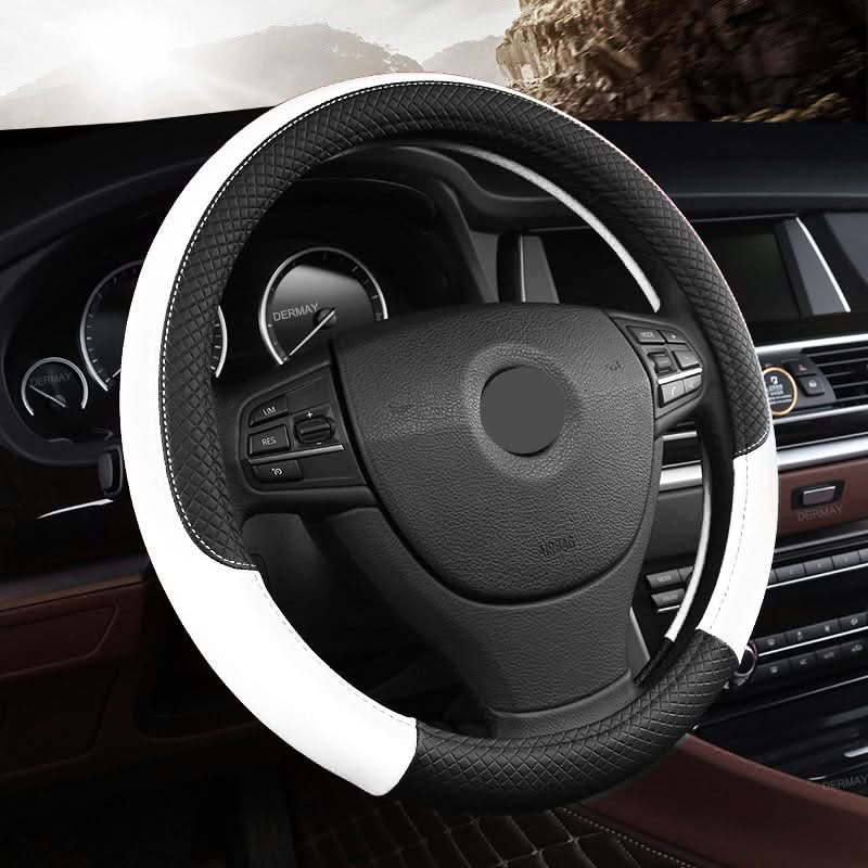 Universal Leather Car Steering Wheel Cover - Eshtree