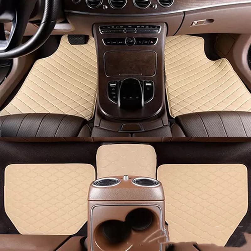 Universal Right Rudder Foot Pad Leather Quilted Embroidered Full Surround - Eshtree
