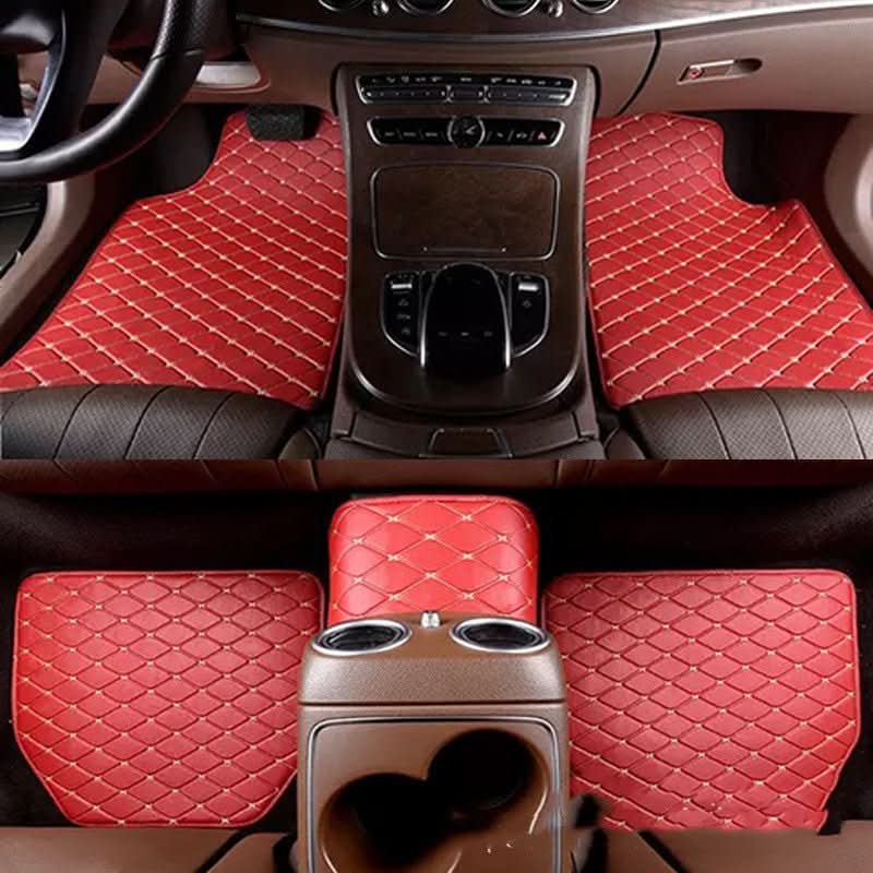 Universal Right Rudder Foot Pad Leather Quilted Embroidered Full Surround - Eshtree
