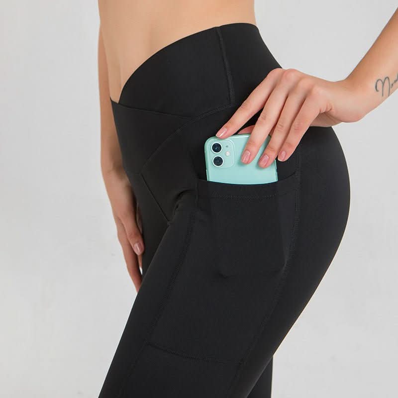 V Waist Tight Yoga Pants Women Compound - Eshtree