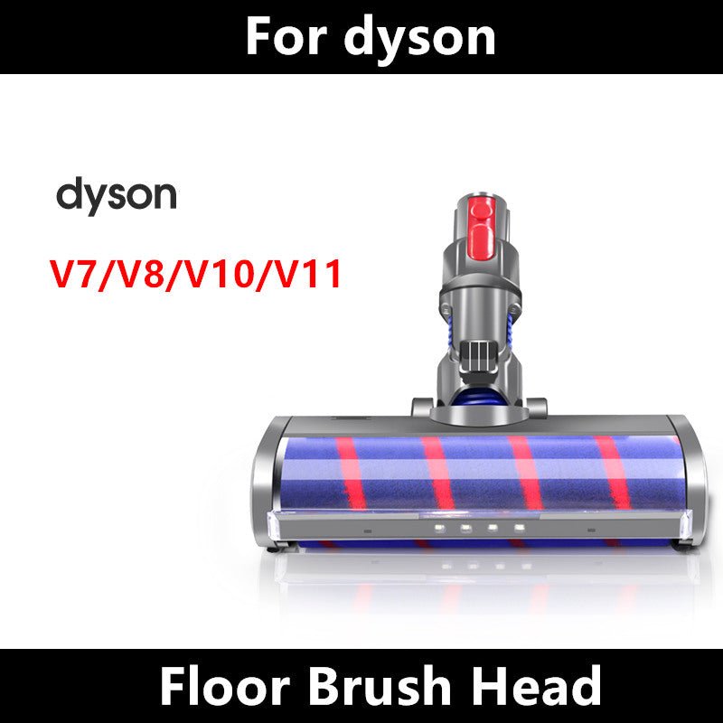 Vacuum Cleaner Accessories Rolling Brush Direct Drive Suction Head Soft Velvet Electric Floor Brush - Eshtree