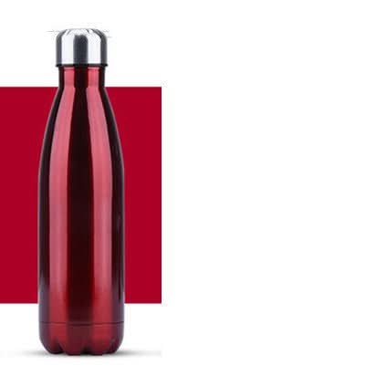 Vacuum flask for men and women large capacity sports drinking glass stainless steel cola bottle 500ml - Eshtree