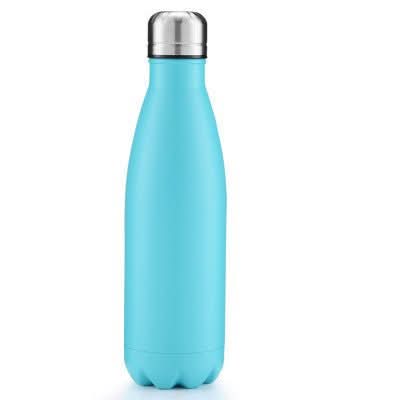 Vacuum flask for men and women large capacity sports drinking glass stainless steel cola bottle 500ml - Eshtree
