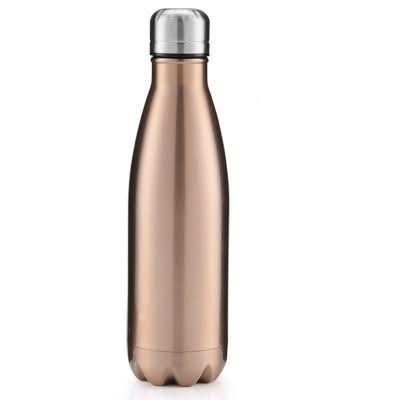 Vacuum flask for men and women large capacity sports drinking glass stainless steel cola bottle 500ml - Eshtree