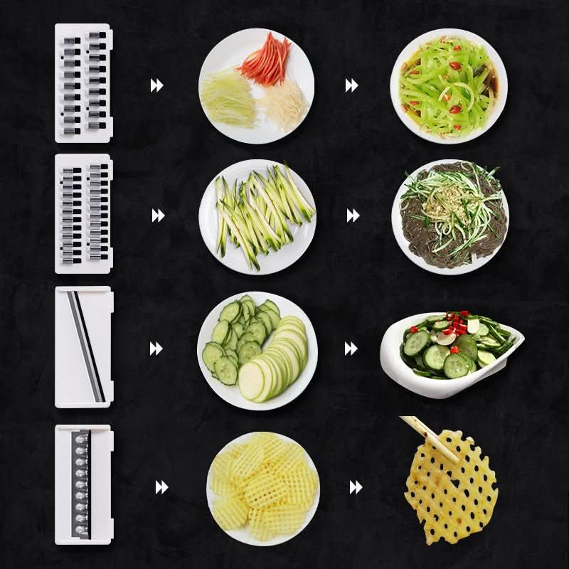 Vegetable Cutter Kitchen Accessories Fruit Potato Peeler Carrot Cheese Grater Vegetable Slicer - Eshtree