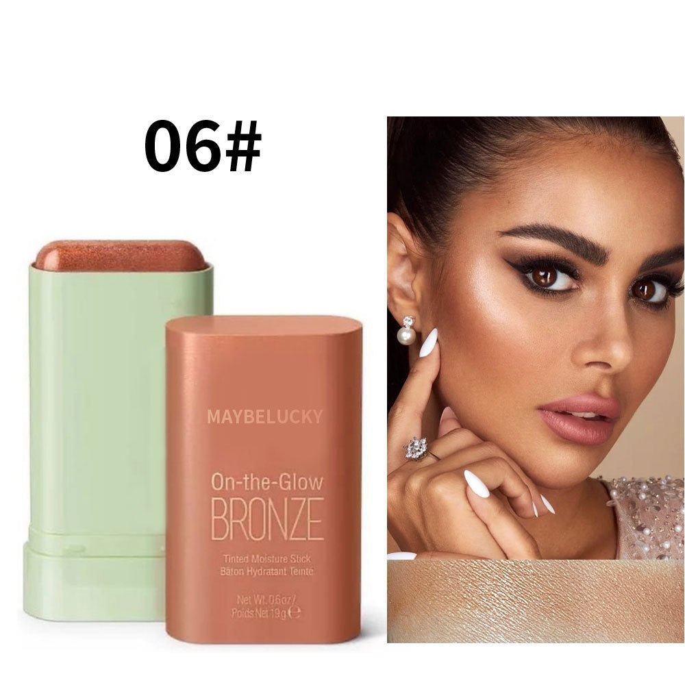 Vigorous Silky Matte Shimmer Contour Stick Blusher - Eshtree