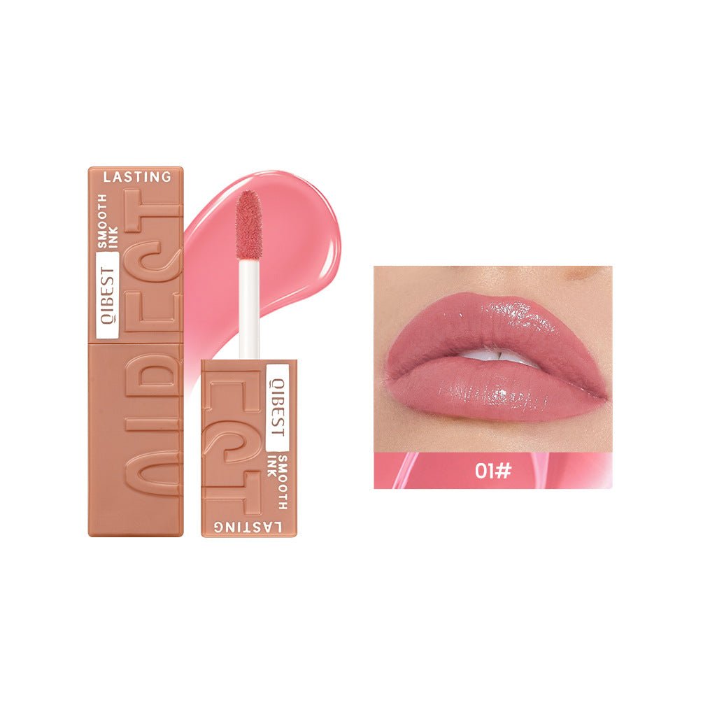 Water Light Mirror Lip Lacquer No Stain On Cup Long - lasting Moisturizing Lipstick - Eshtree