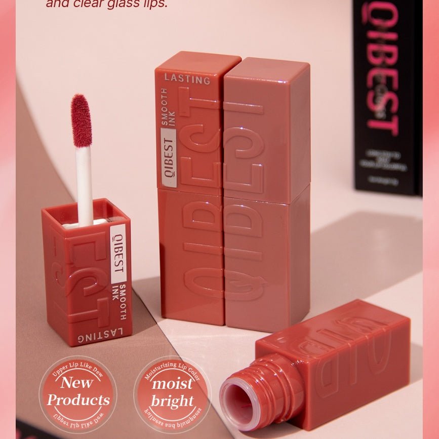 Water Light Mirror Lip Lacquer No Stain On Cup Long - lasting Moisturizing Lipstick - Eshtree