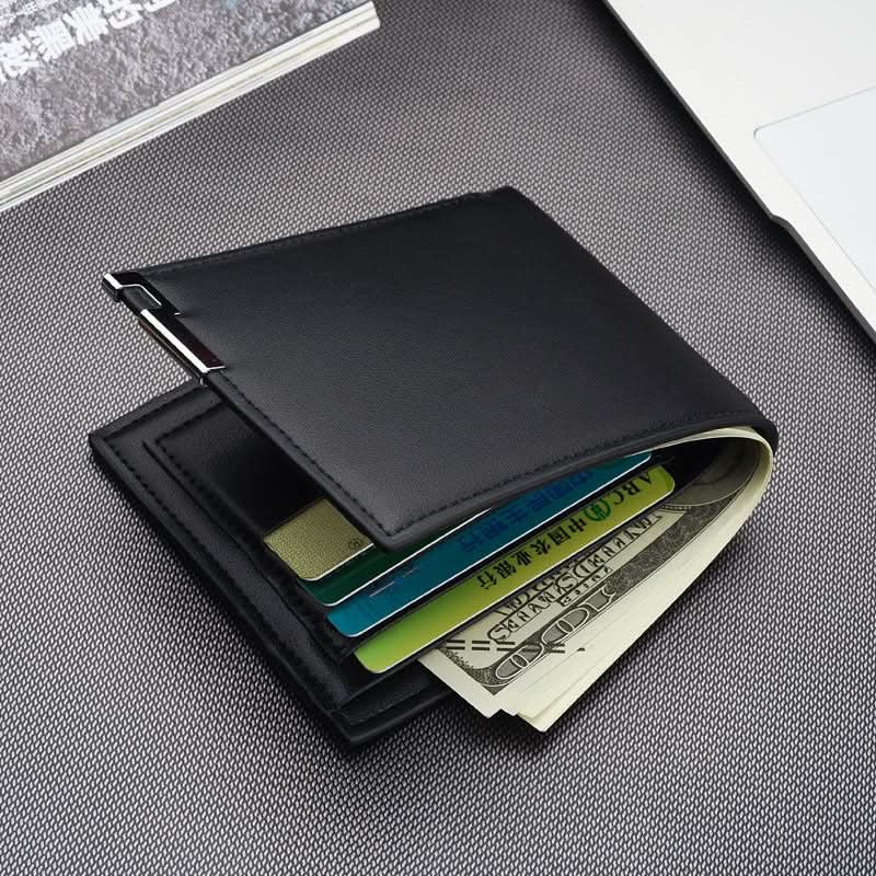 Wholesale men's wallets men's business Money Wallet Business Card Case - Eshtree