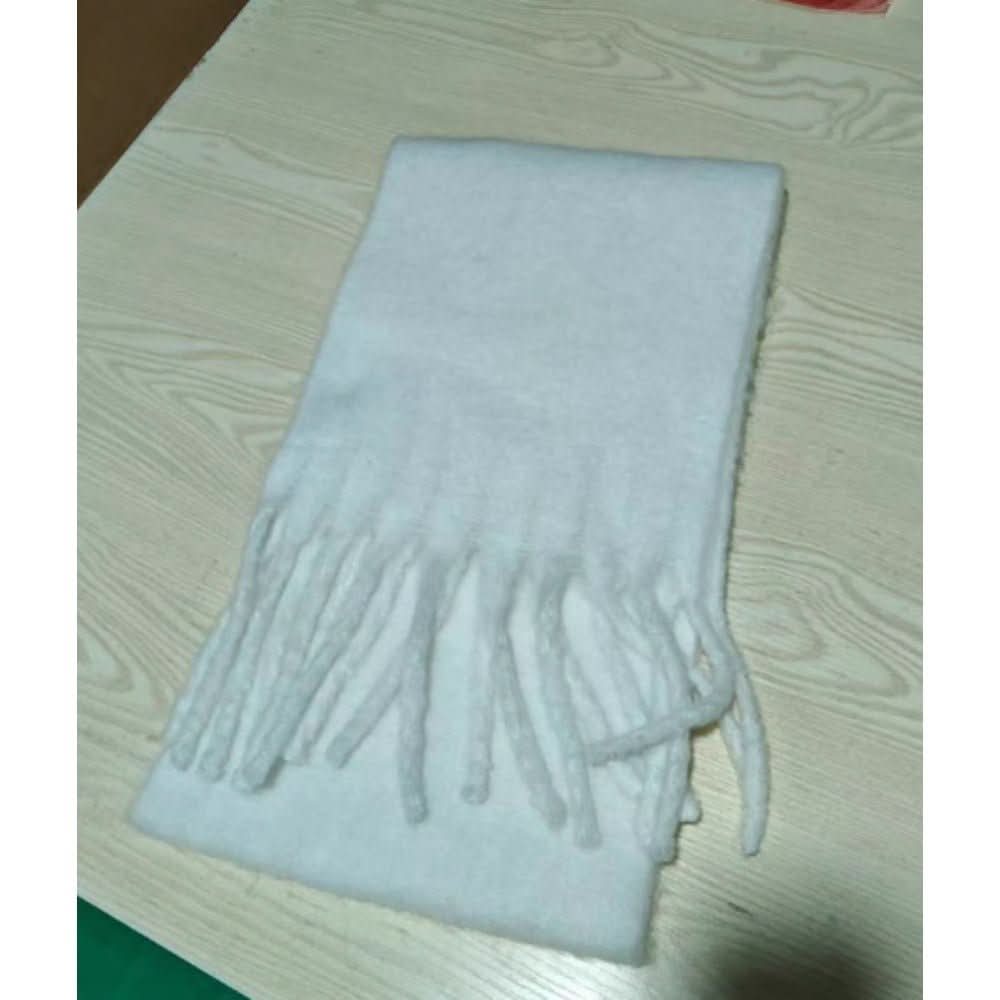 Winter Macaron Color Thickened Mohair Large Scarf - Eshtree