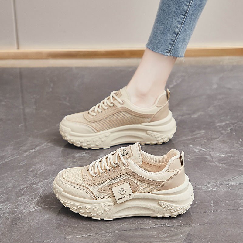 Womens Casual Soft - soled Breathable Mesh Sneakers - Eshtree