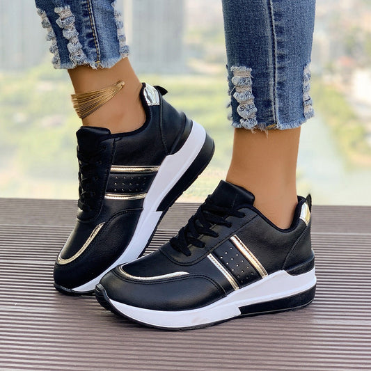 Womens Chunky - Soled Casual Fashion Sneakers - Eshtree