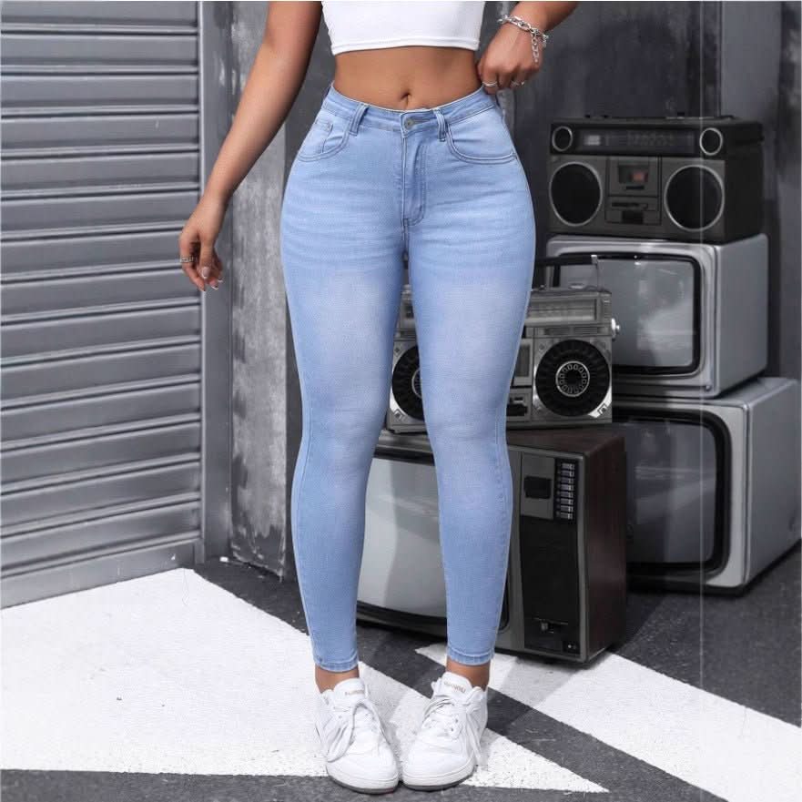 Women's European And American Women's Clothing Tight Denim Skinny Pants - Eshtree