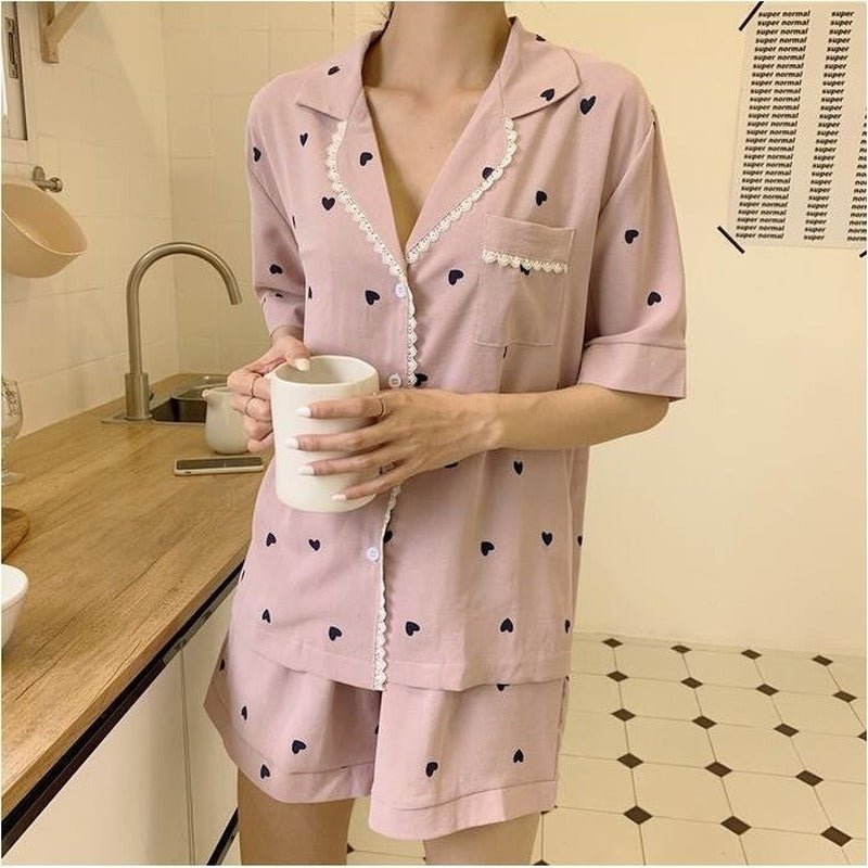 Women's Fashion Homewear Sweet Pajama Set - Eshtree