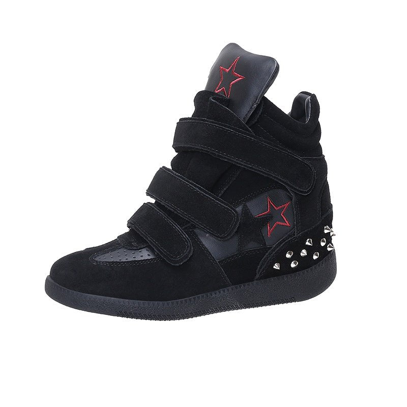 Womens Hidden - Heel, Thick - Soled Casual High - Top Shoes - Eshtree