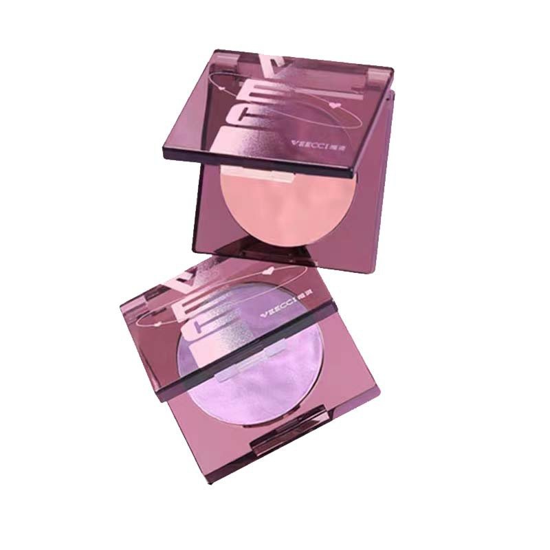 Women's Makeup Brightening Atmosphere Fried Glutinous Rice Cake Stuffed With Bean Paste Blusher Plate - Eshtree