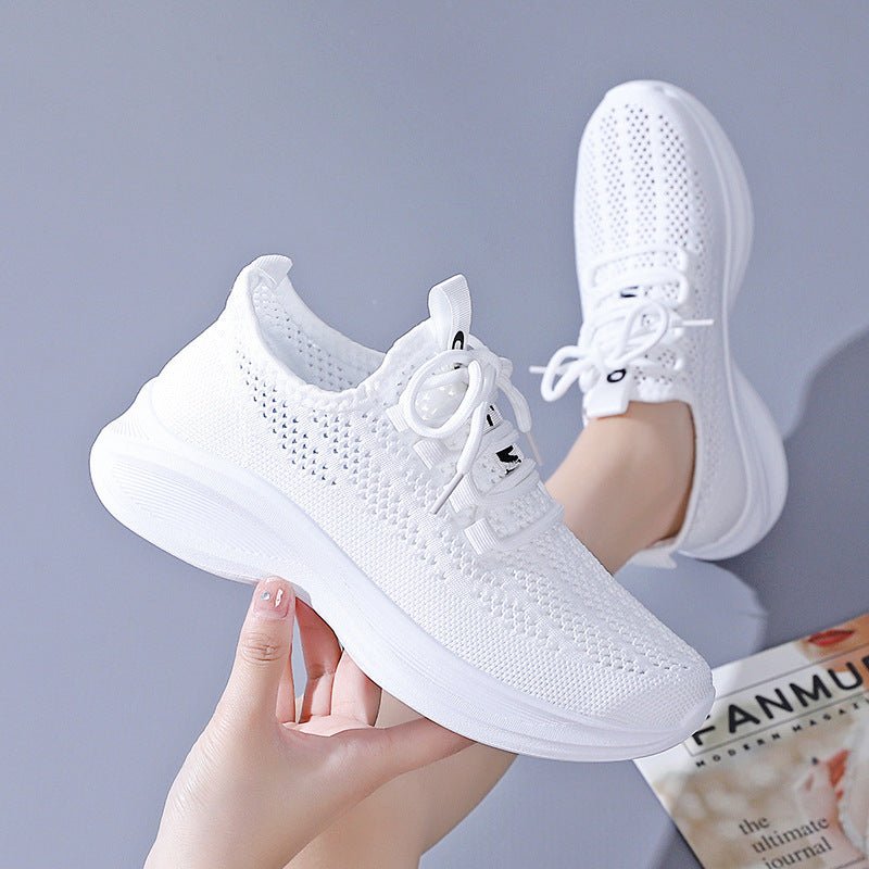 Womens Mesh Sneakers, Summer New Style, Korean - style Casual - Eshtree