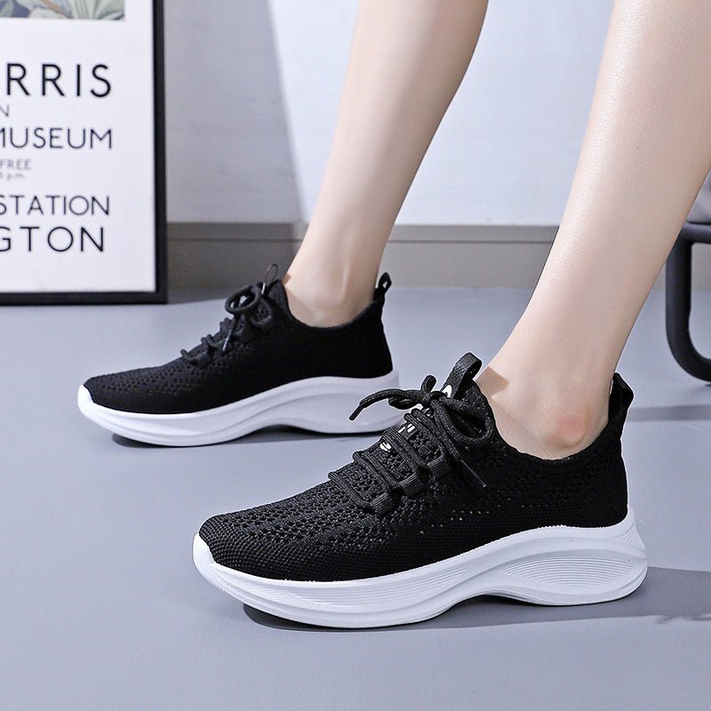 Womens Mesh Sneakers, Summer New Style, Korean - style Casual - Eshtree