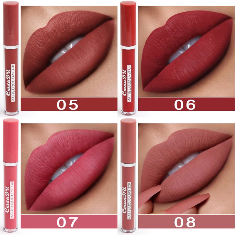 Women's Non - stick Cup Waterproof Matte Lipstick - Eshtree