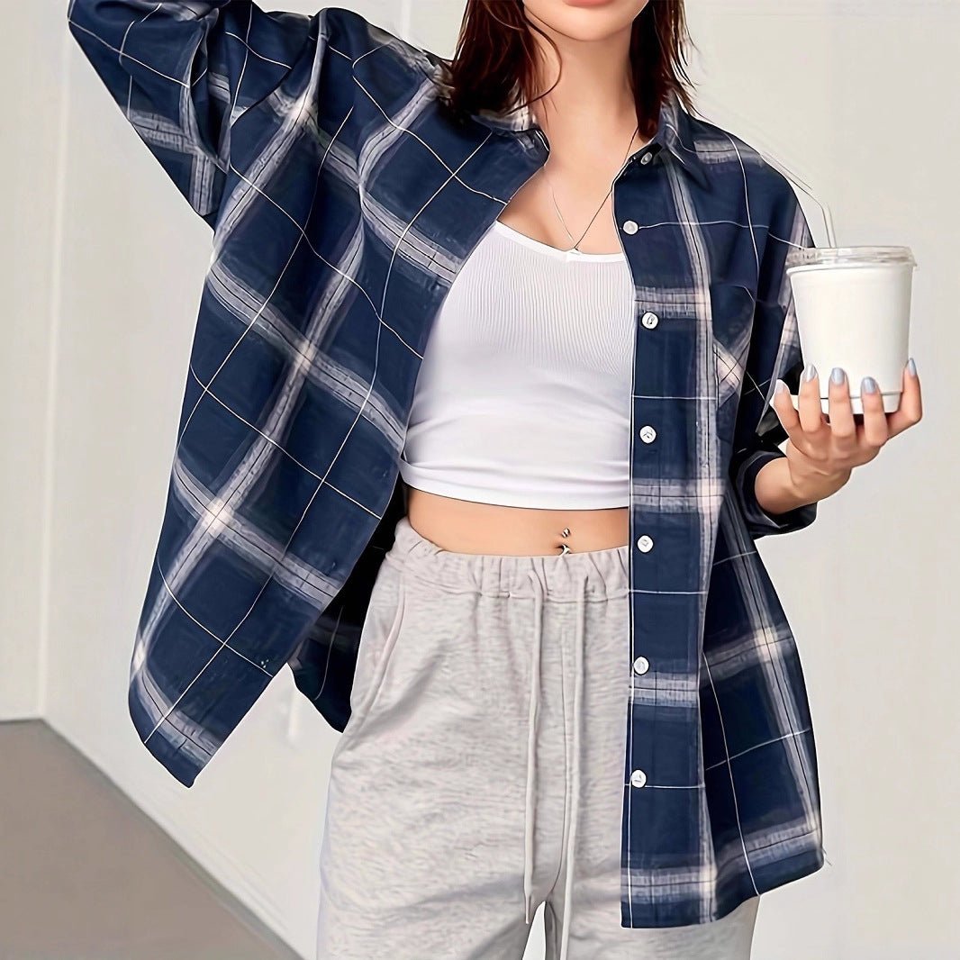 Women's Relaxed - fit Luxe Casual Shirt - Eshtree