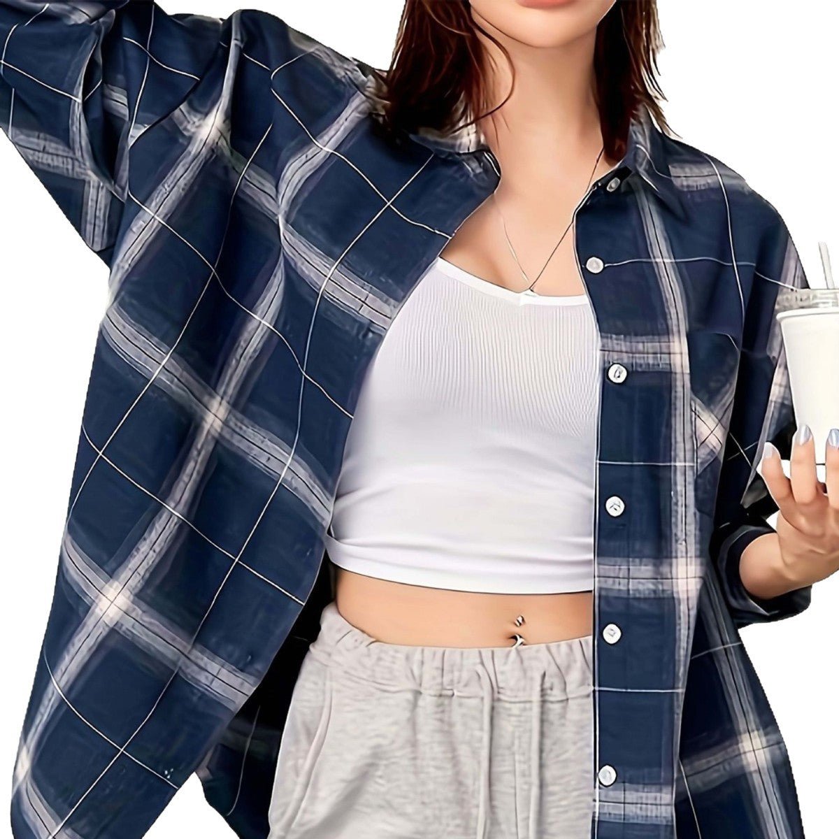 Women's Relaxed - fit Luxe Casual Shirt - Eshtree