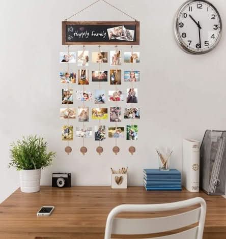 Wooden Wall Clip Photo Decorations Hanging Crafts Ornaments - Eshtree