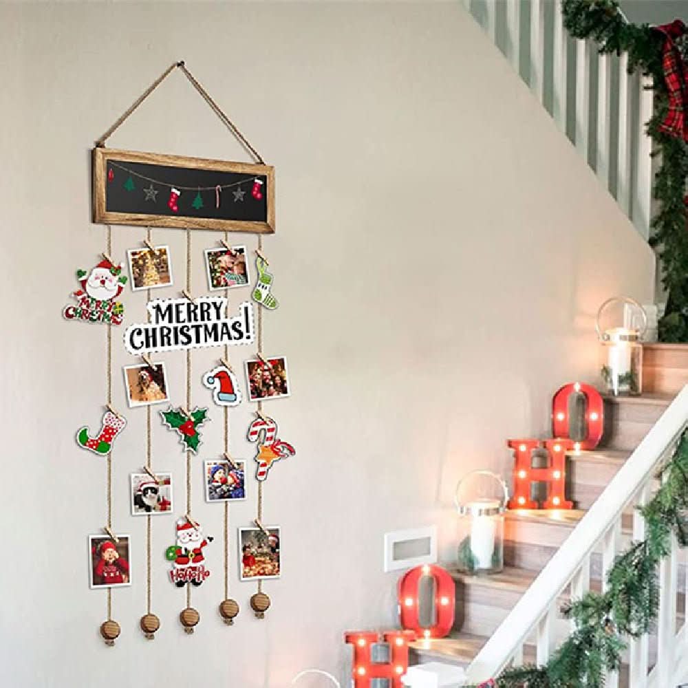 Wooden Wall Clip Photo Decorations Hanging Crafts Ornaments - Eshtree